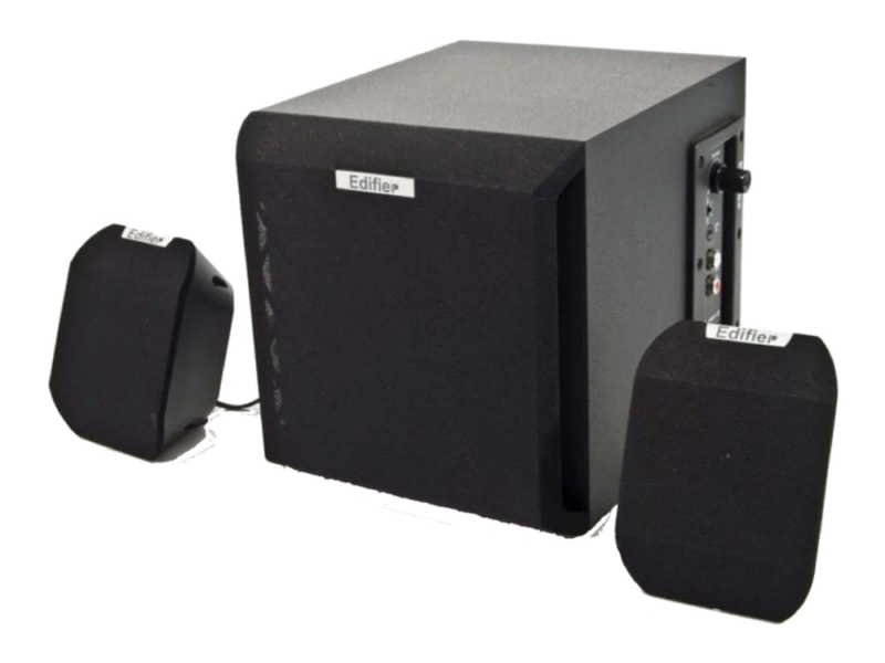 Edifier 2.1 PC Speaker System X100B – Black - image 2