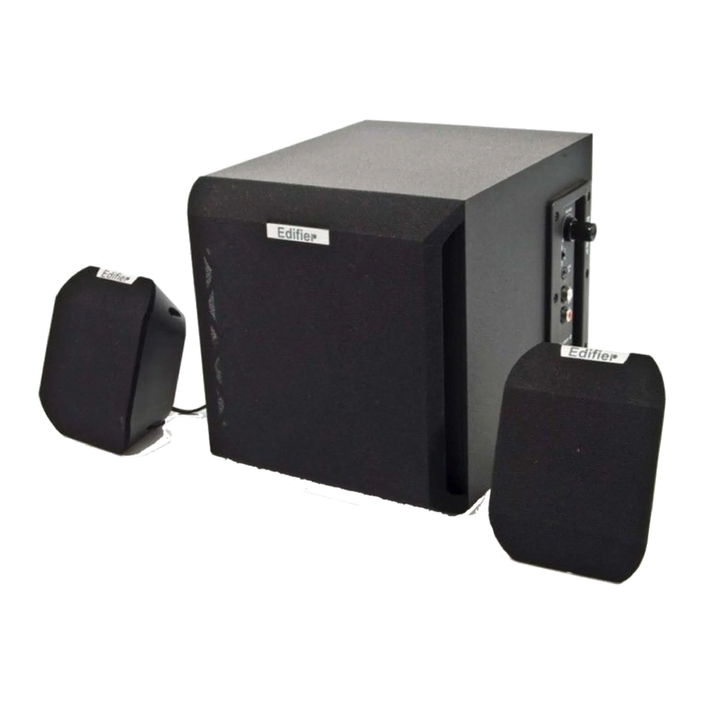 Edifier 2.1 PC Speaker System X100B - Black - Image 2