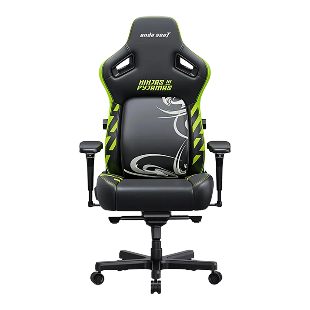 AndaSeat Kaiser 4 NiP Edition XL Gaming Chair (Black & Green) - Image 2
