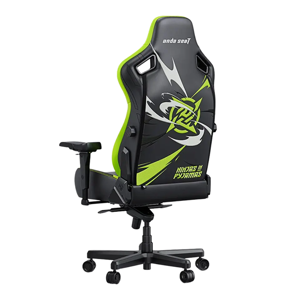 AndaSeat Kaiser 4 NiP Edition XL Gaming Chair (Black & Green) - Image 3