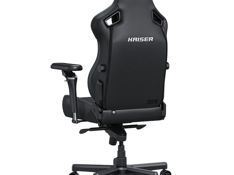 AndaSeat Kaiser 4 V2 L Leather Gaming Chair  (Elegant Black) - image 2