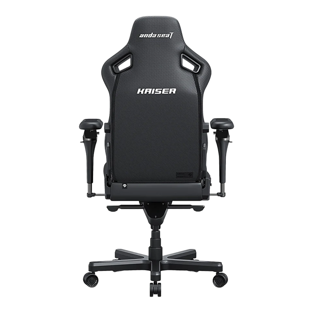 AndaSeat Kaiser 4 XL V2 Leather Gaming Chair (Elegant Black) - Image 4