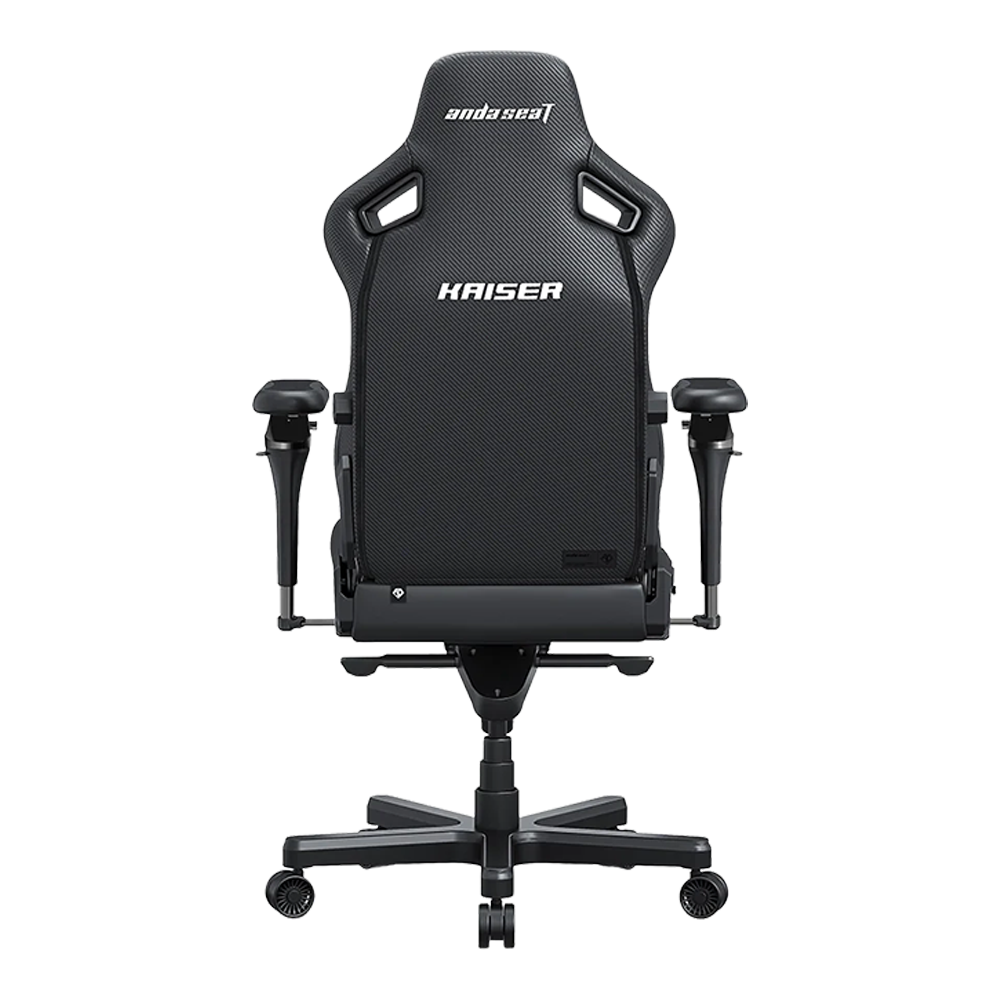 AndaSeat Kaiser 4 XL V2 Leather Gaming Chair (Elegant Black) - Image 4