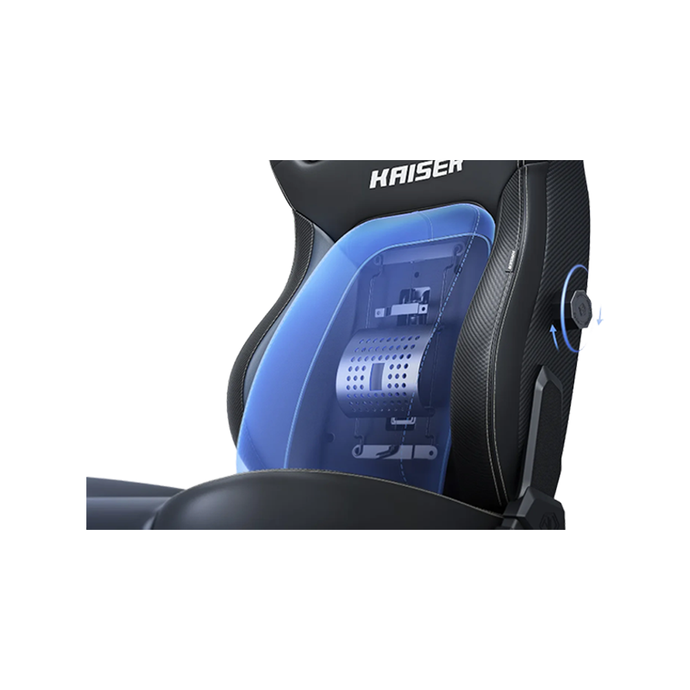 AndaSeat Kaiser 4 XL V2 Leather Gaming Chair (Elegant Black) - Image 6