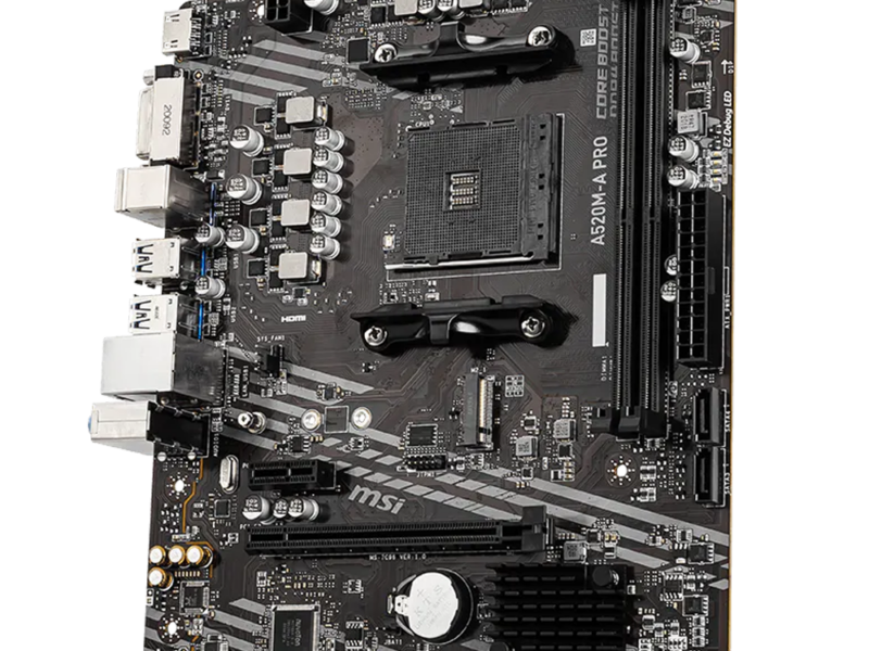 MSI A520M-A PRO, DDR4, AMD AM4 Motherboard - image 4