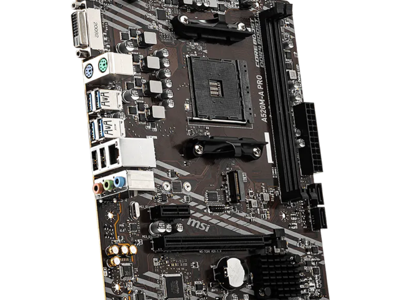 MSI A520M-A PRO, DDR4, AMD AM4 Motherboard - image 3