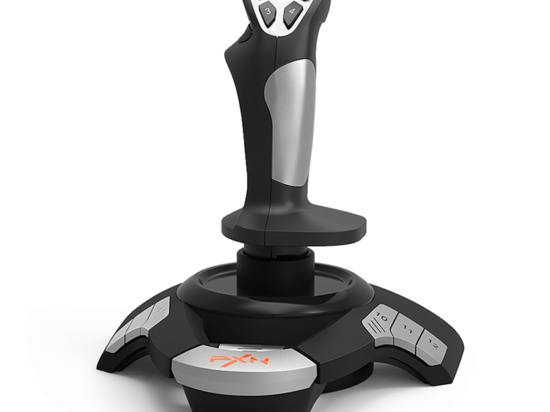 PXN F16, Wired Flight Stick Joystick with Vibration Function