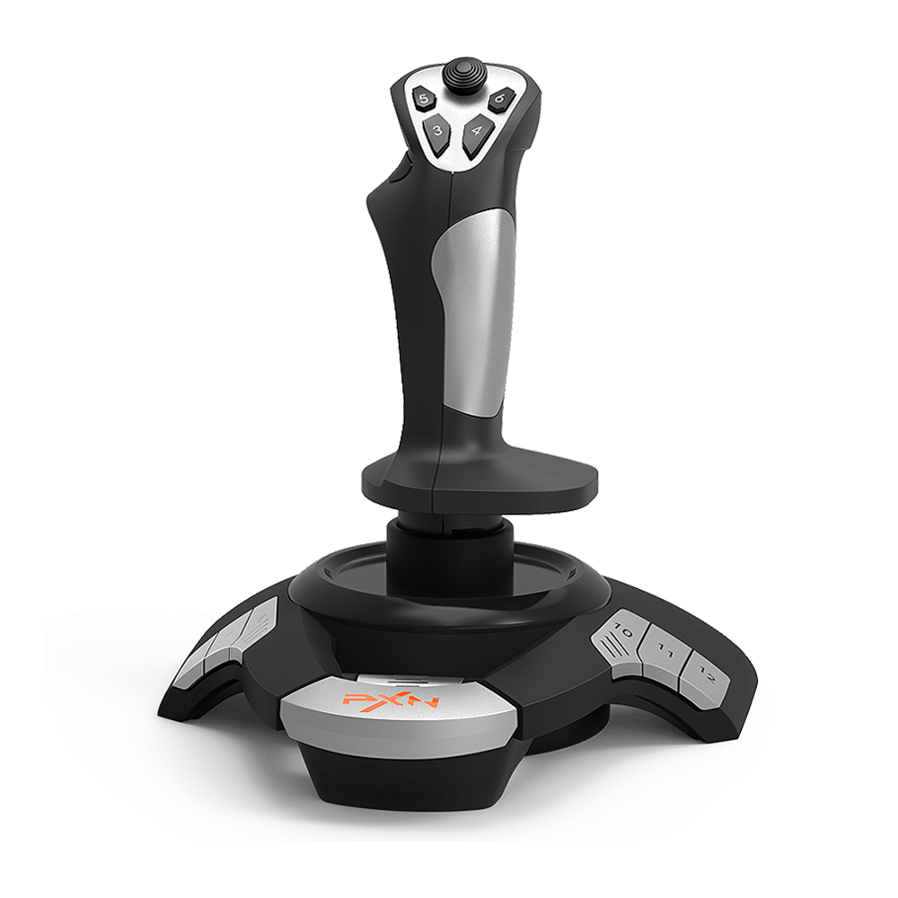 PXN F16, Wired Flight Stick Joystick with Vibration Function