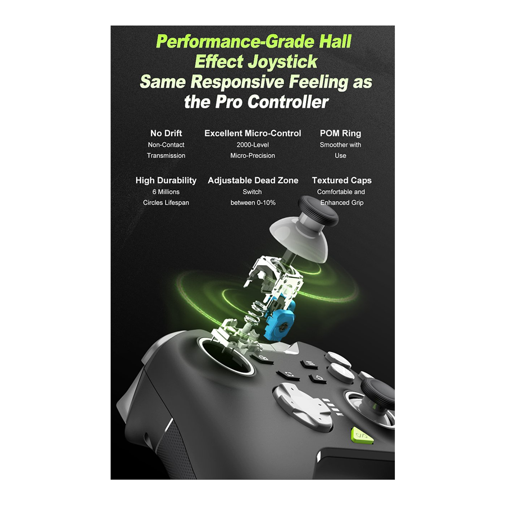 PXN-P5, Wireless Gaming Controller with Dual Vibration - Image 2