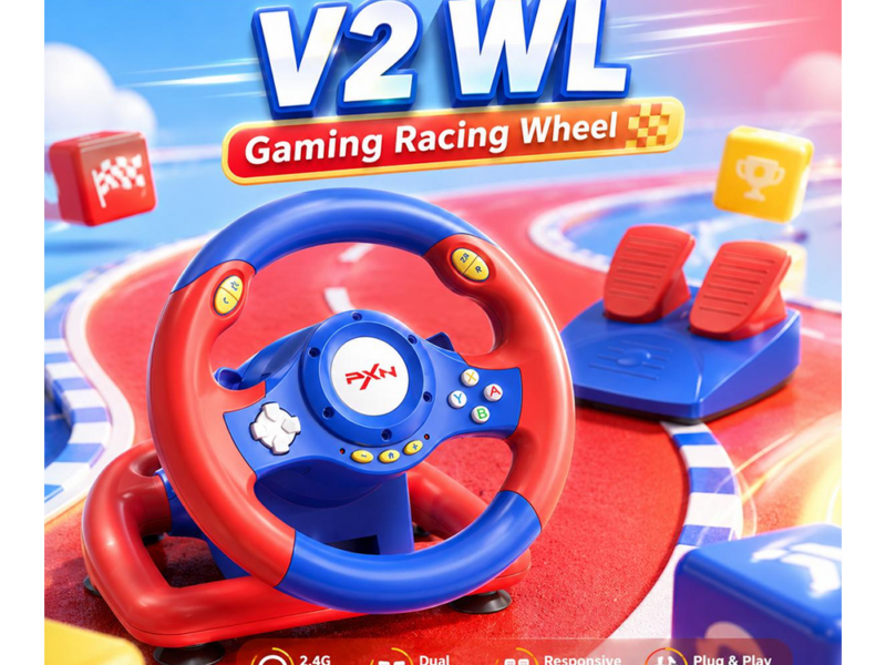 PXN V2 WL Wireless Steering Wheel Racing Simulator - image 2