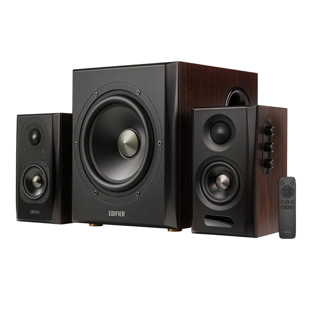 Edifier S355DB 2.1 Bookshelf Speaker and Subwoofer