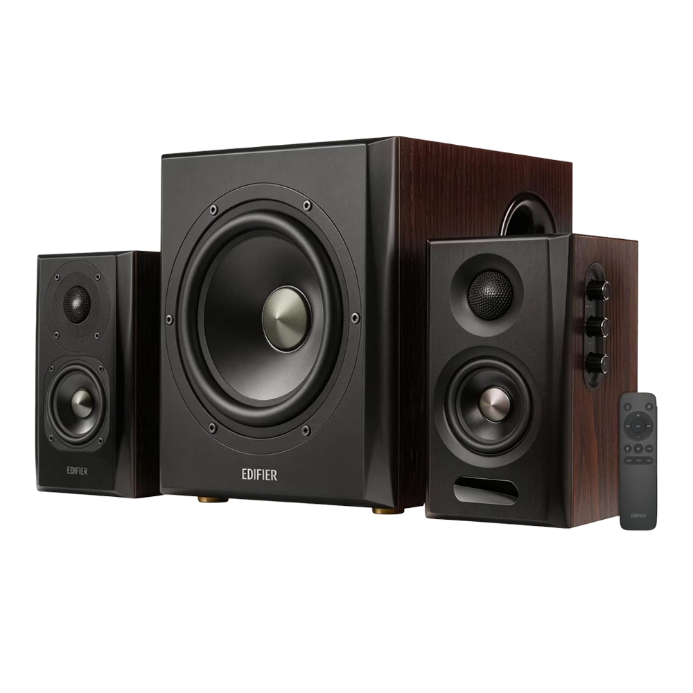 Edifier S355DB 2.1 Bookshelf Speaker and Subwoofer