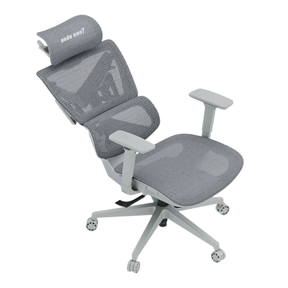 AndaSeat X-Air Pro Mesh Office Gaming Chair (Ash Grey) - Image 2