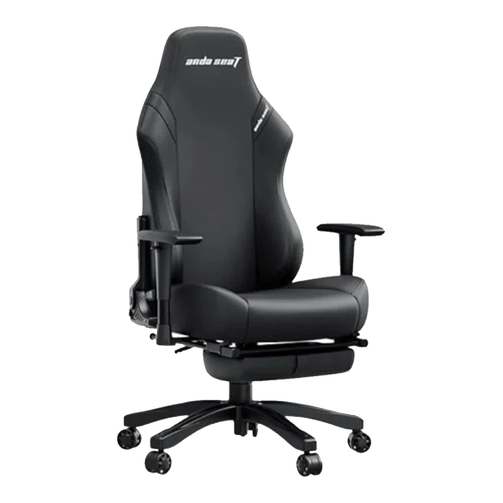 AndaSeat Gaming Chair Luna Pro with Footrest (Black)