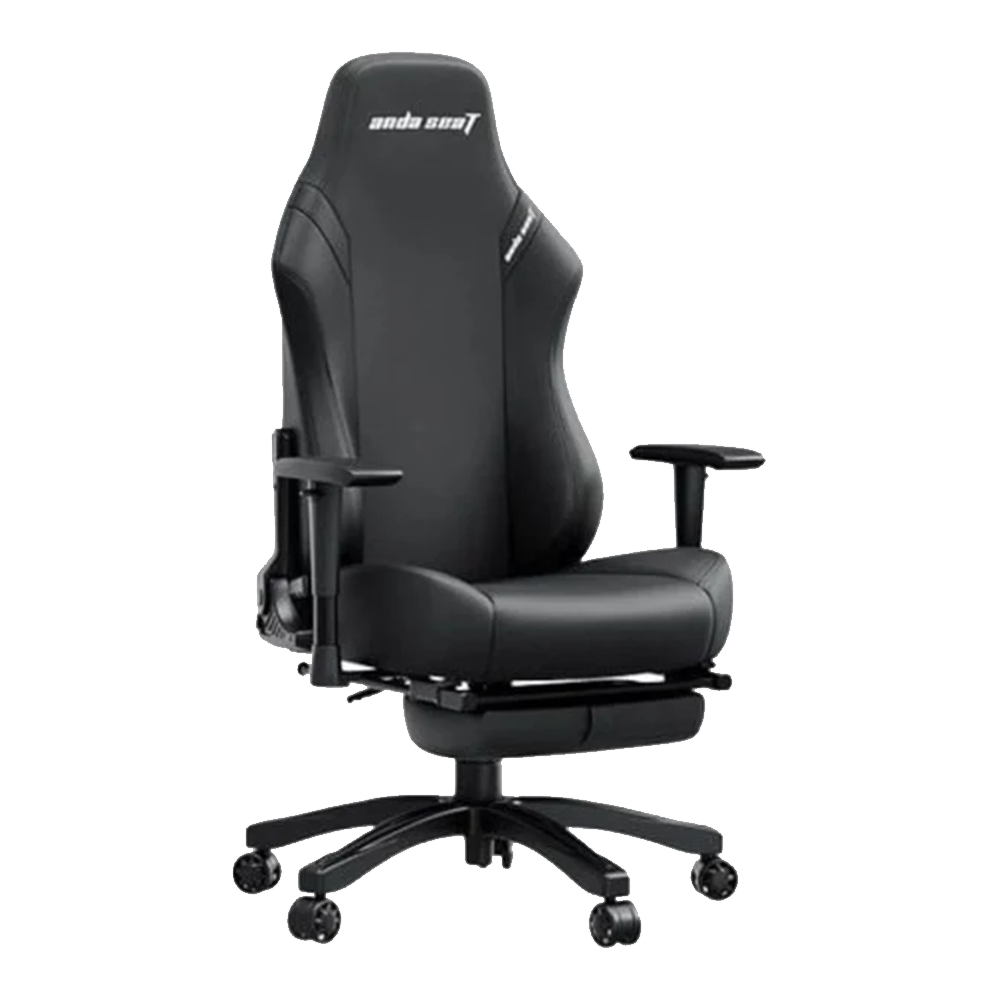 AndaSeat Gaming Chair Luna Pro with Footrest (Black)