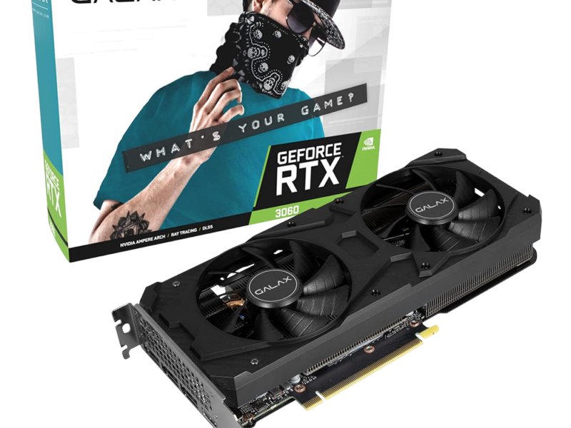 12GB Galax RTX 3060 (1-Click OC) Graphics Card