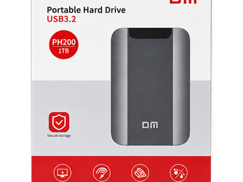 1TB DM, PH200 Portable Disk Drive - image 1