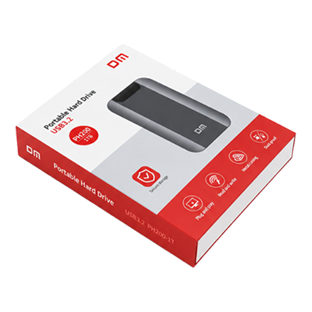 1TB DM, PH200 Portable Disk Drive - Image 3