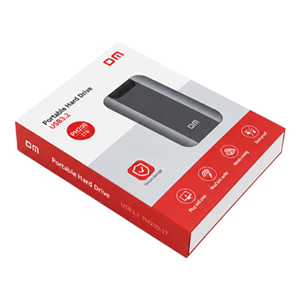 1TB DM, PH200 Portable Disk Drive - Image 3