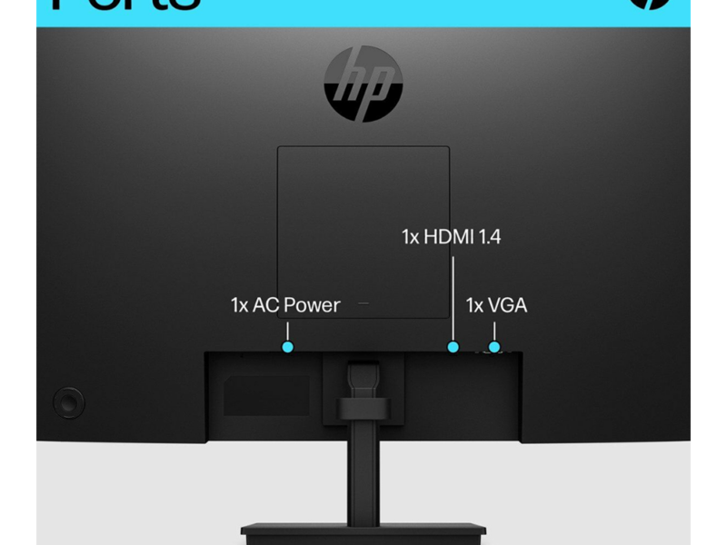 24″ HP V24v G5 FHD Monitor (VGA/HDMI) - image 4