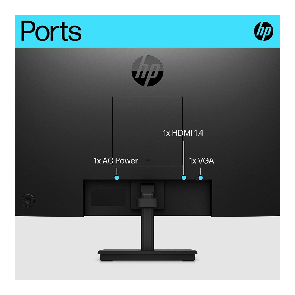 24" HP V24v G5 FHD Monitor (VGA/HDMI) - Image 4