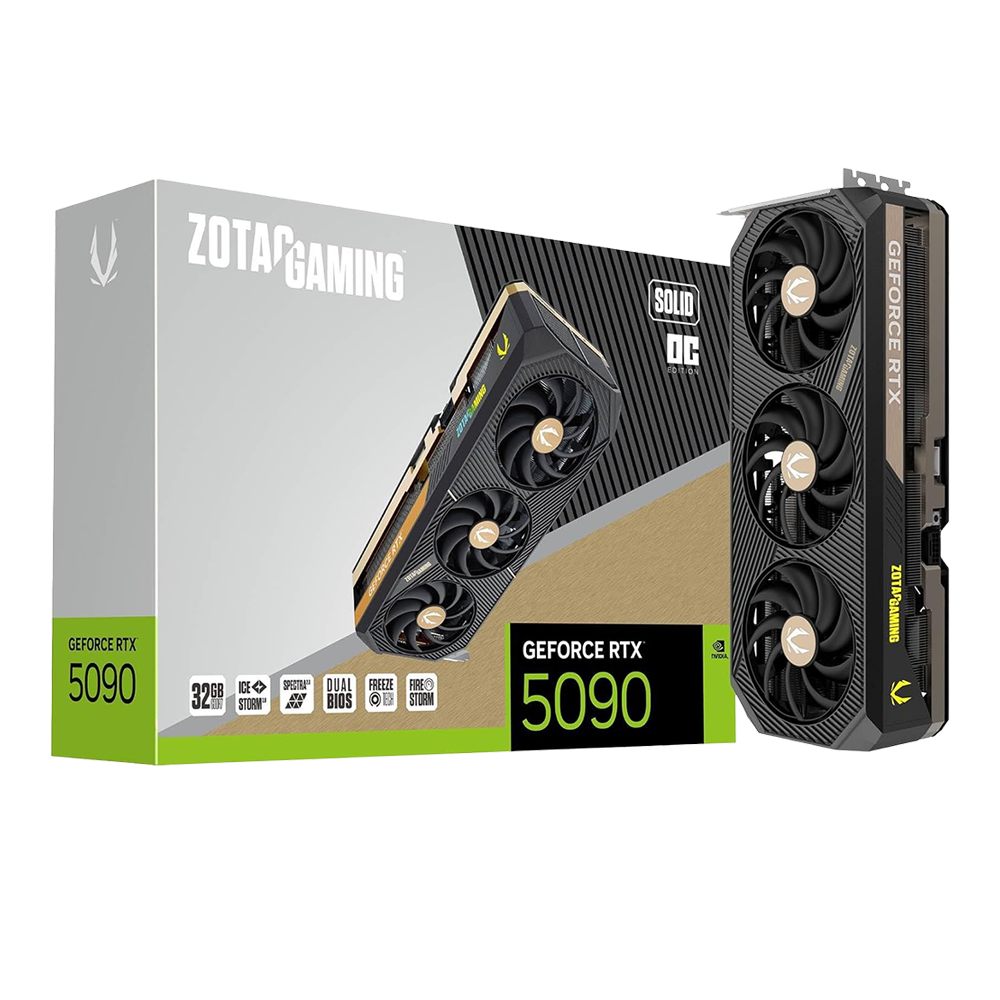 32GB GDDR7 GeForce RTX 5090 Zotac Graphics Card
