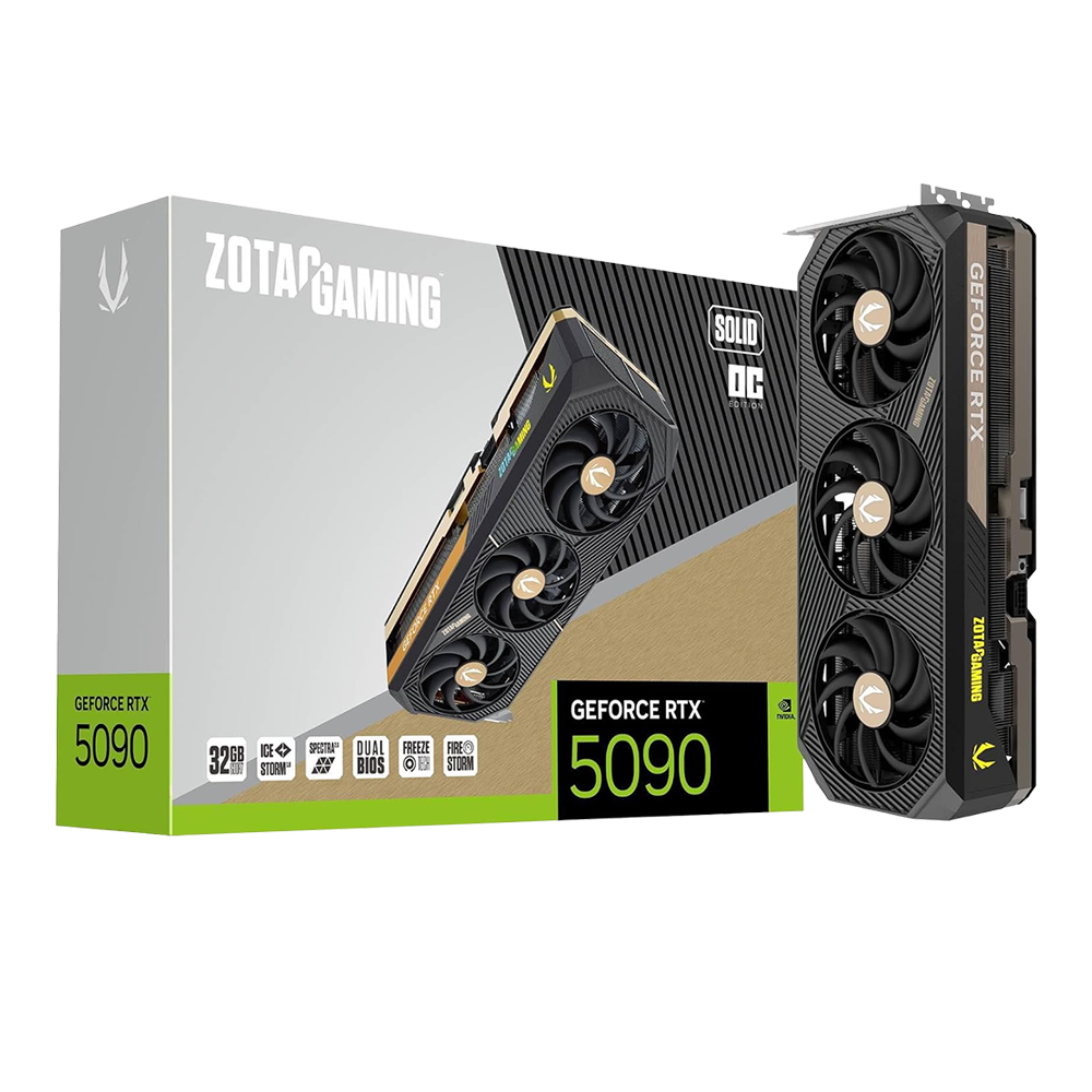 32GB GDDR7 GeForce RTX 5090 Zotac Graphics Card