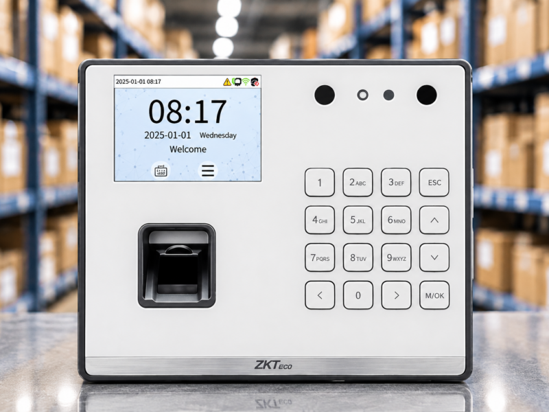 Zkteco SenseFace M2F-LR<br />Attendance Machine<br />( Finger Print + Face + WIFI )
