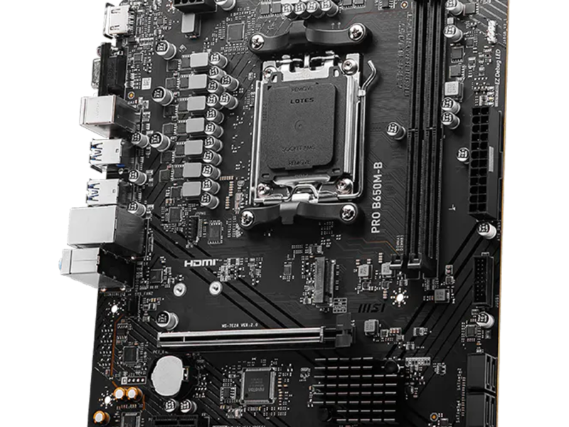 MSI Pro B650M-B DDR5 Gaming Motherboard - image 3