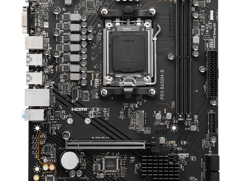 MSI Pro B650M-B DDR5 Gaming Motherboard - image 4