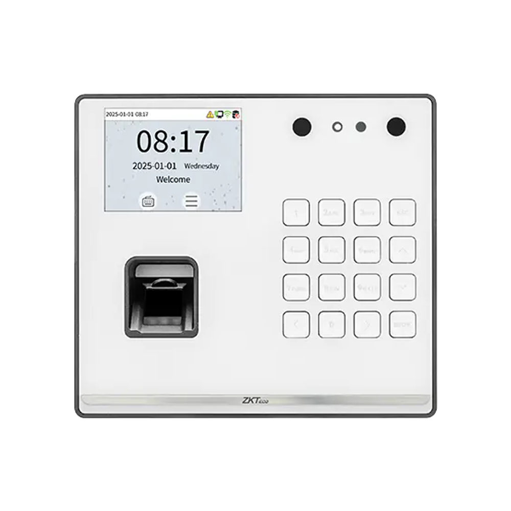 Zkteco SenseFace M2F-LR<br/>Attendance Machine<br/>( Finger Print + Face + WIFI )