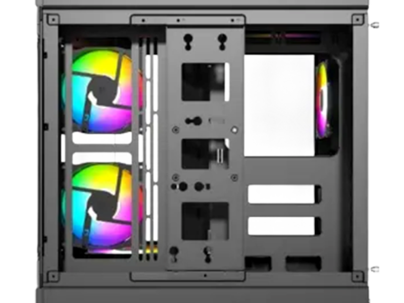 Thunder Carbon TGC-639B ATX Gaming Case – Black - image 3