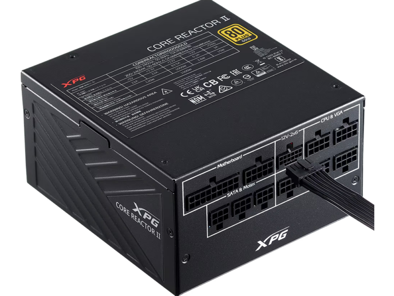 1200w XPG Core Reactor-II Power Supply 80+ (Gold) - image 5