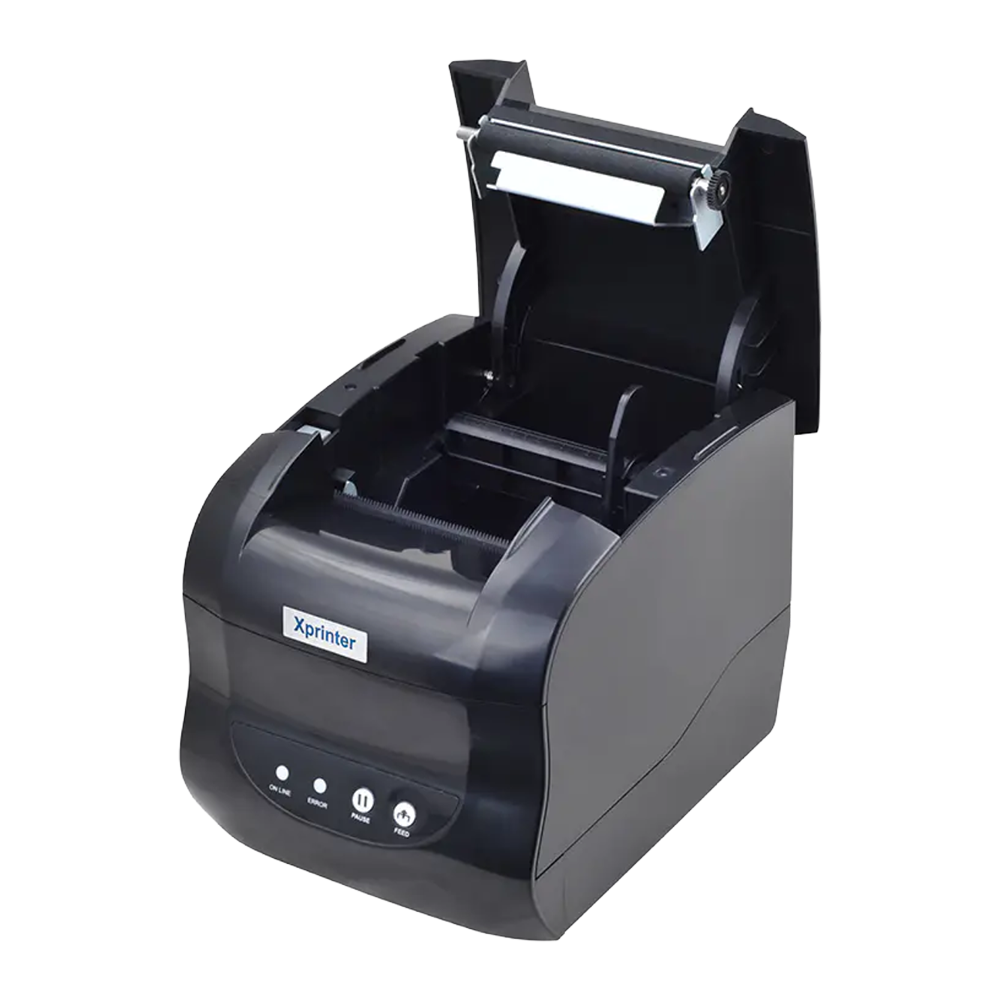XPrinter XP-365B, Thermal Receipt and Label Printer - Image 3