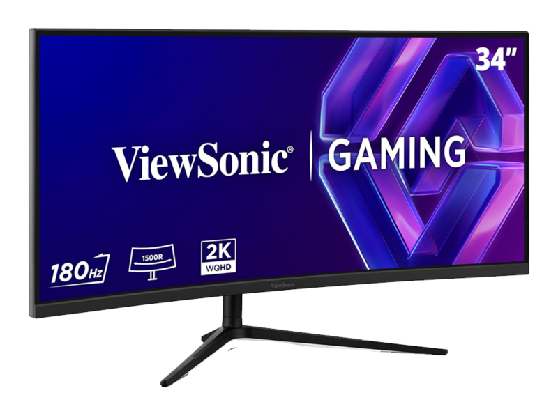 34” Viewsonic VX3418C-2K VA/ 180Hz Ultrawide Curved Gaming Monitor - image 2
