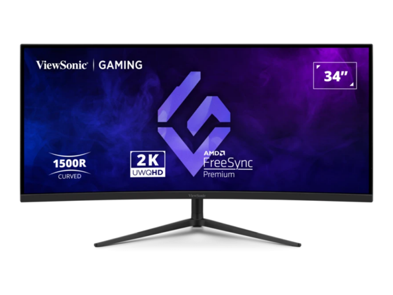 34” Viewsonic VX3418C-2K VA/ 180Hz Ultrawide Curved Gaming Monitor - image 1