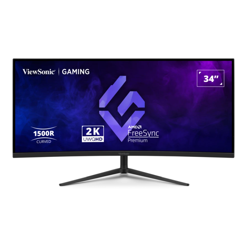 34” Viewsonic VX3418C-2K VA/ 180Hz Ultrawide Curved Gaming Monitor