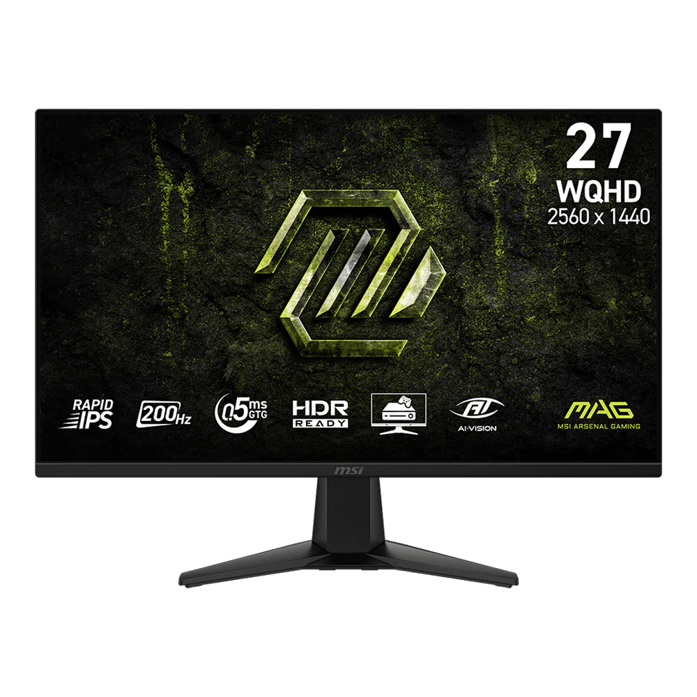 27" MSI MAG 275QF E20 IPS/200Hz/WQHD Gaming Monitor