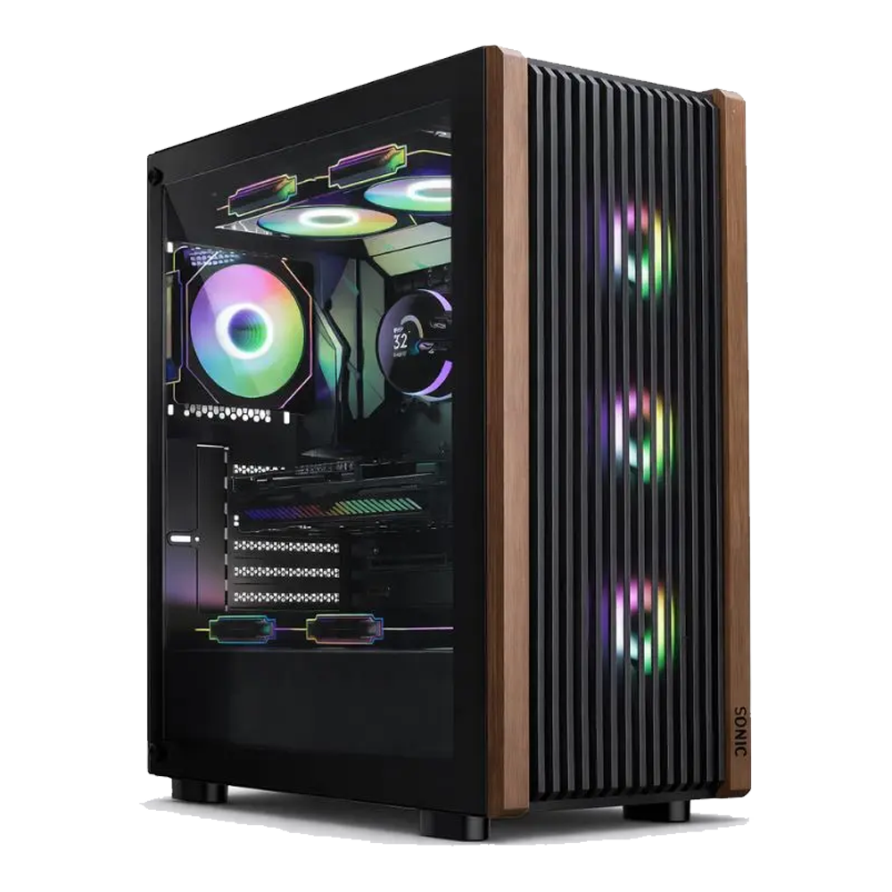 Sonic C19 Gaming Computer Casing (Black)