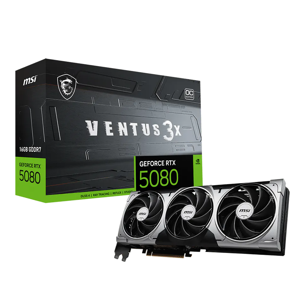 16GB GeForce RTX™ 5080 16G VENTUS 3X OC Graphics Card