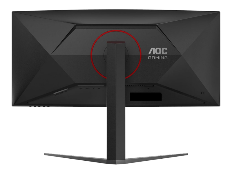 34” AOC CU34G4H, VA / UWQHD Curved Frameless Gaming Monitor - image 4