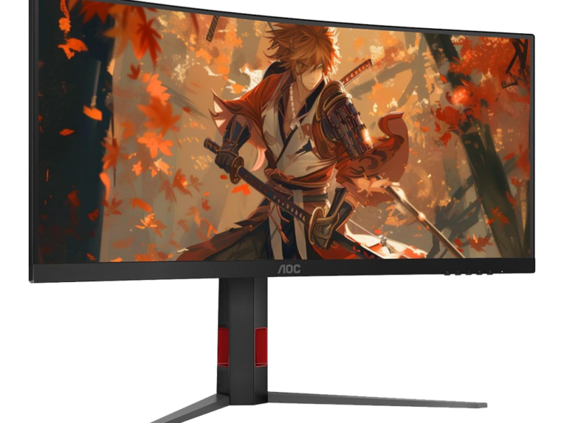 34” AOC CU34G4H, VA / UWQHD Curved Frameless Gaming Monitor - image 2