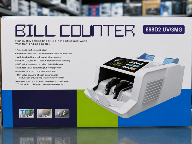 688D2 UV/3MG<br />Cash Counting Machine<br />Fake Note Detection