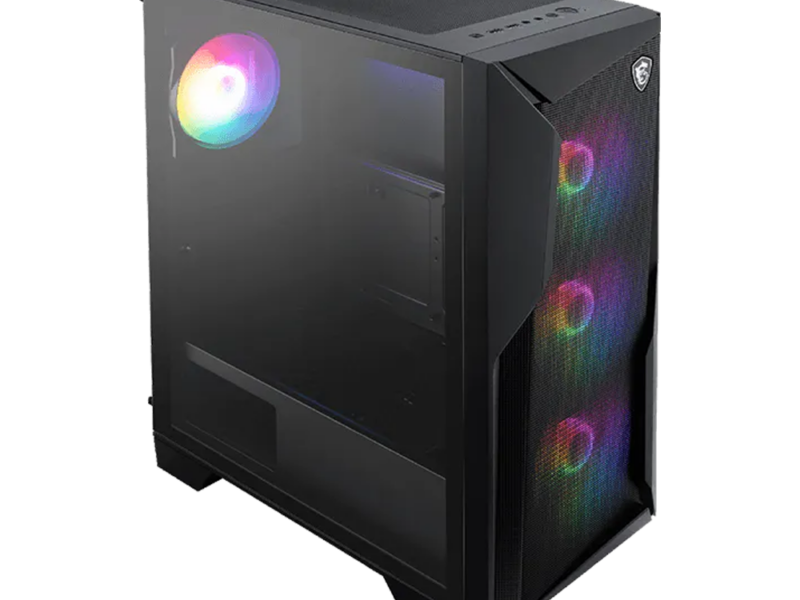 MSI Mag Forge 130A Airflow ATX Gaming Case – Black - image 6
