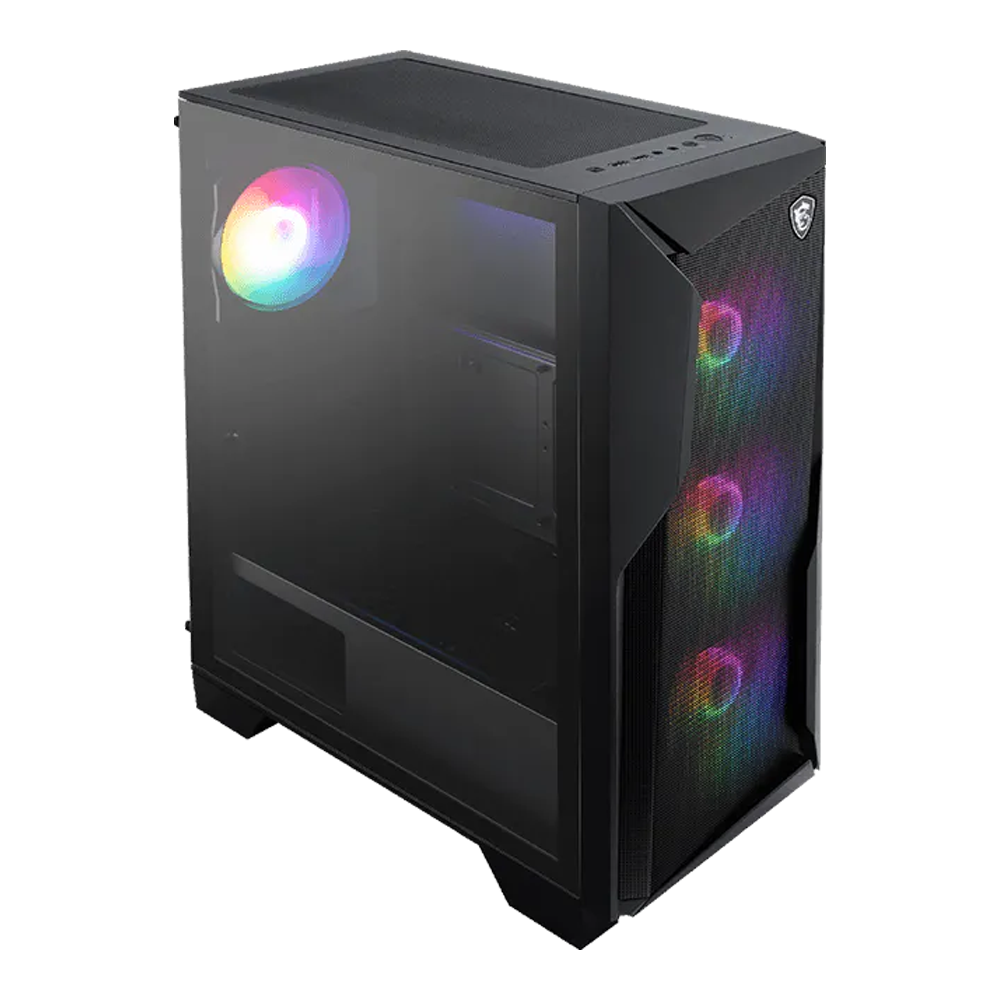MSI Mag Forge 130A Airflow ATX Gaming Case - Black - Image 5