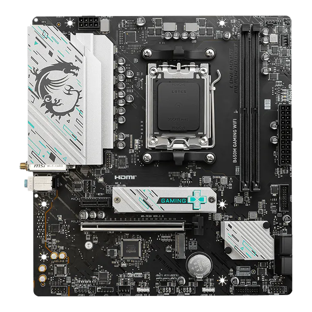 MSI B650M Gaming WIFI, AMD AM5 Motherboard (DDR5) - Image 2