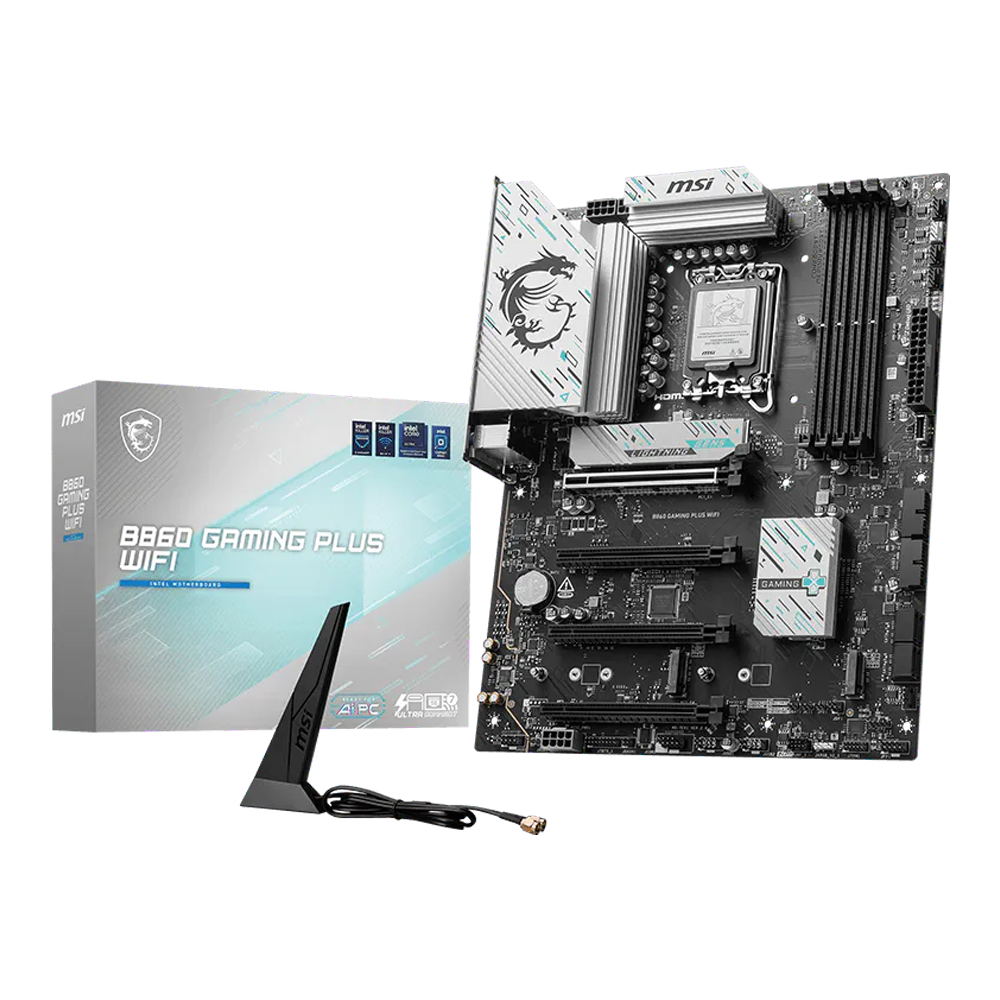 MSI B860M Gaming Plus WIFI, Core Ultra Processors Motherboard (DDR5)