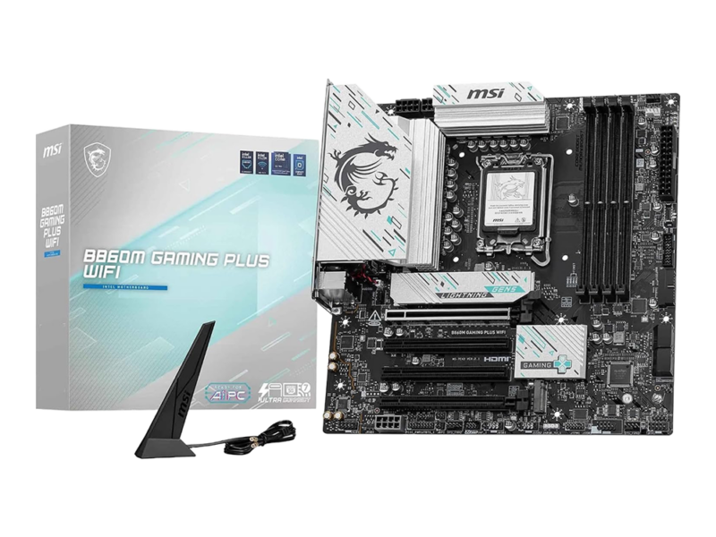MSI B860M WiFi 7 Gen 5 Gaming Motherboard (DDR5)