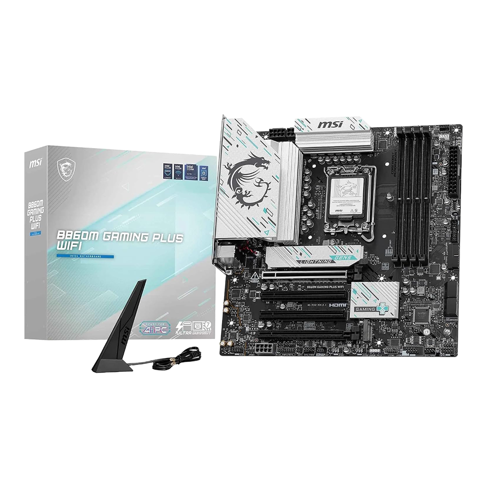 MSI B860M WiFi 7 Gen 5 Gaming Motherboard (DDR5)