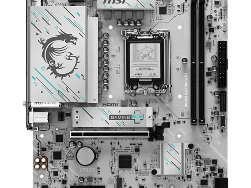 MSI B860M WiFi 7 Gen 5 Gaming Motherboard (DDR5) - image 2